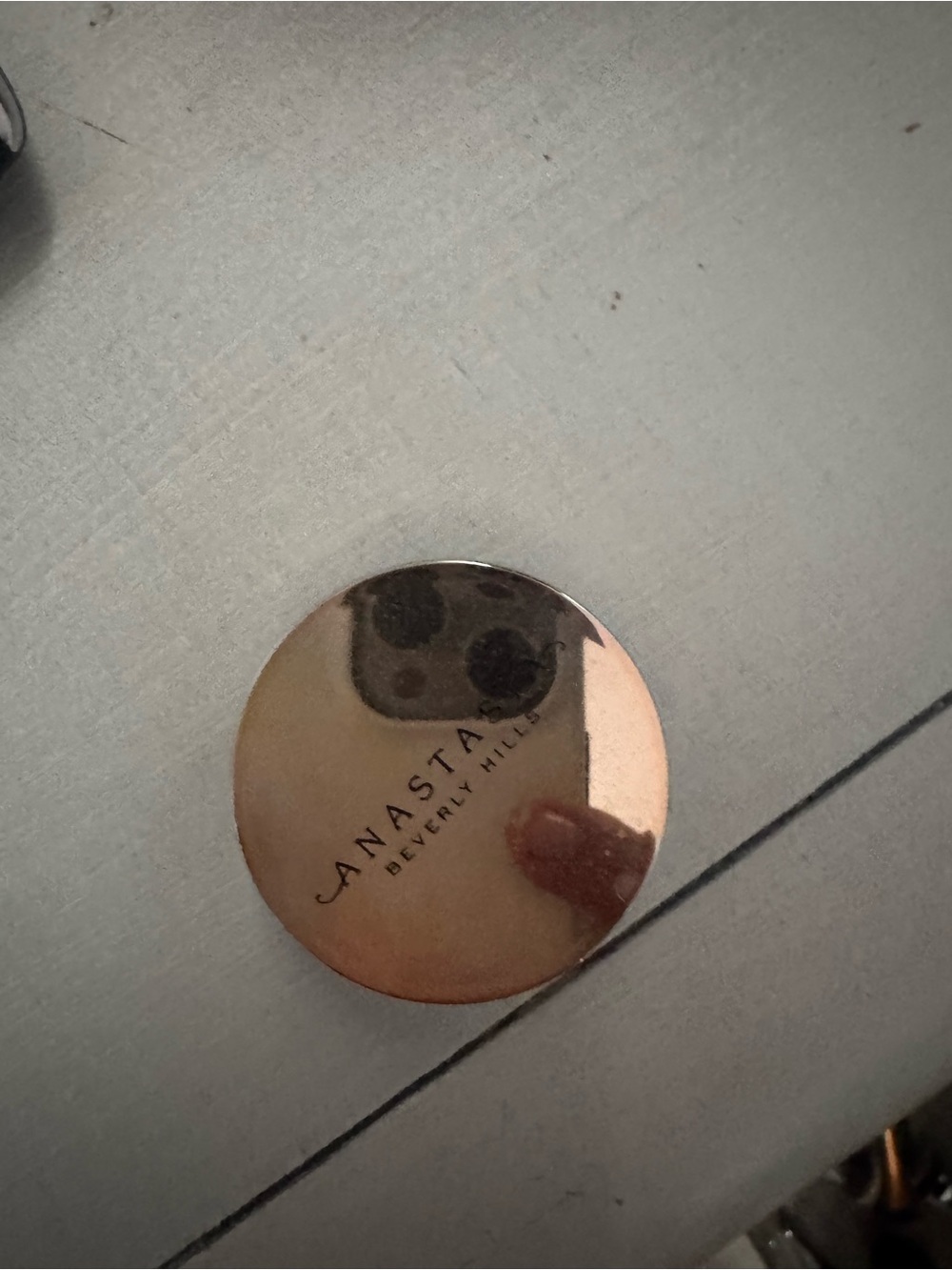 Anastasia brow freeze 2.5 gram swatched 90% left